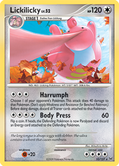 Lickilicky — Platinum