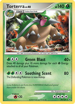 Torterra — Platinum