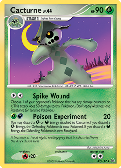 Cacturne — Platinum
