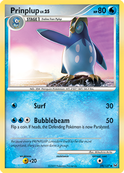 Prinplup card art
