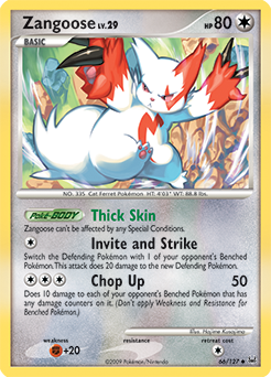 Zangoose card art