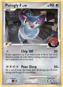 Purugly G card art