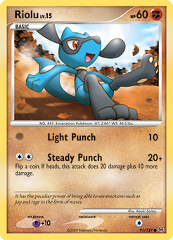 Riolu — Platinum