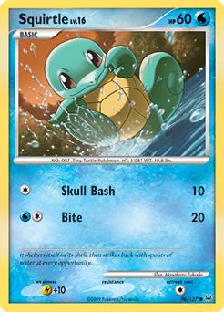 Squirtle — Platinum