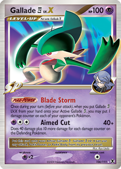 Gallade E4 Lv.X — Rising Rivals