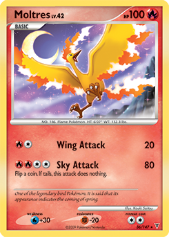 Moltres (36) card art