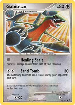 Gabite card art