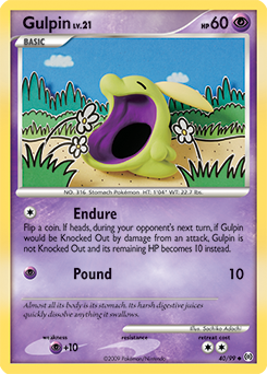 Gulpin (40) card art