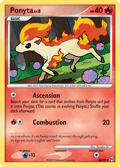 Ponyta (46) card art
