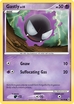 Gastly (64) card art