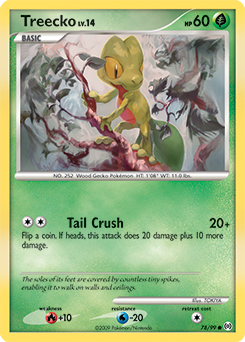 Treecko (78) card art