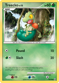 Treecko (79) card art