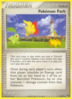 Pokemon Park card art