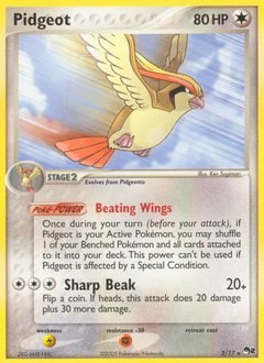 Pidgeot card art