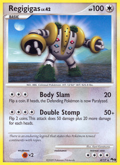 Regigigas — POP Series 9