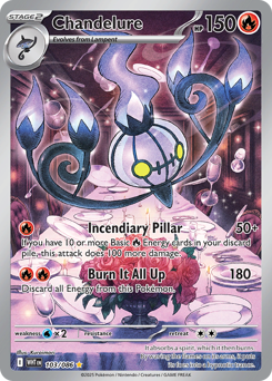 Chandelure - 103/086 card art