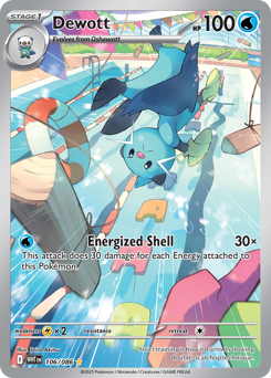 Dewott - 106/086 card art