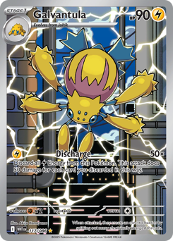 Galvantula - 117/086 card art