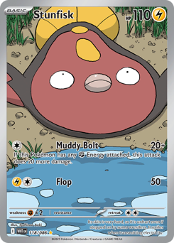 Stunfisk - 118/086 card art