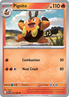 Pignite — SV: White Flare