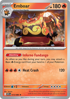 Emboar — SV: White Flare