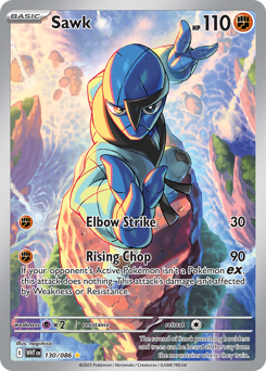 Sawk - 130/086 card art