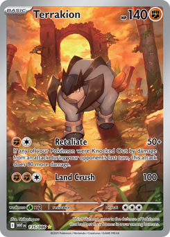Terrakion - 135/086 card art