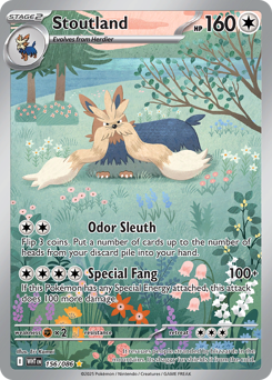 Stoutland - 156/086 card art