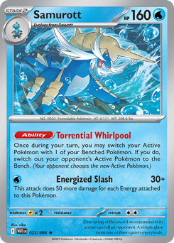 Samurott — SV: White Flare