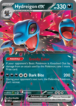 Hydreigon ex — SV: White Flare