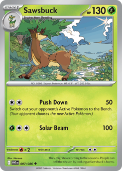 Sawsbuck — SV: White Flare