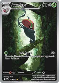 Accelgor - 094/086 card art