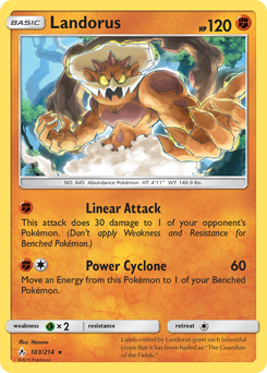 Landorus — SM - Unbroken Bonds