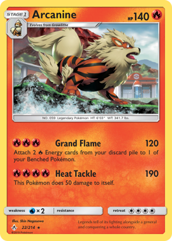 Arcanine card art