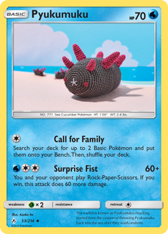 Pyukumuku card art