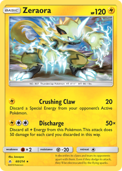 Zeraora — SM - Unbroken Bonds