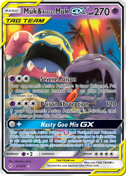 Muk & Alolan Muk GX card art