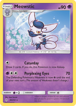 Meowstic — SM - Unbroken Bonds