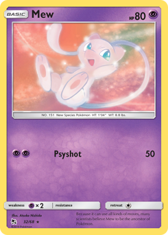 Mew card art