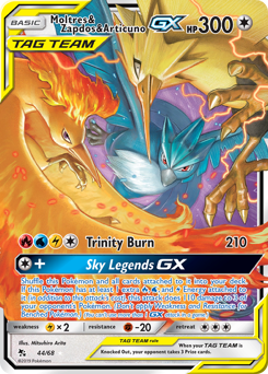 Moltres & Zapdos & Articuno GX — Hidden Fates