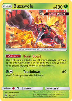 Buzzwole card art