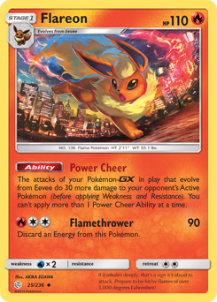 Flareon card art