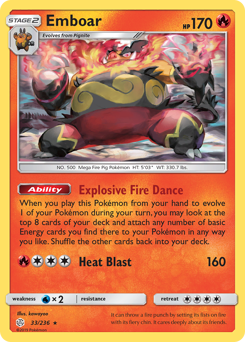 Emboar — SM - Cosmic Eclipse