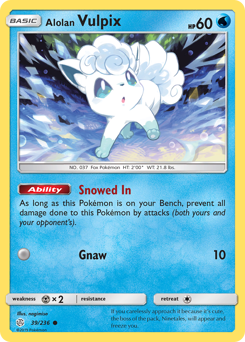 Alolan Vulpix — SM - Cosmic Eclipse