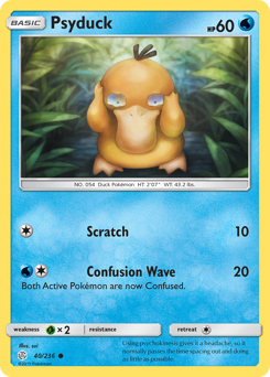 Psyduck card art