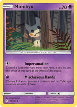 Mimikyu (96) card art