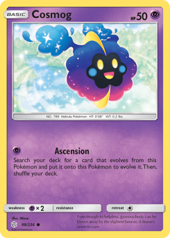 Cosmog - 99/236 — SM - Cosmic Eclipse