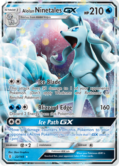 Alolan Ninetales GX — SM - Guardians Rising