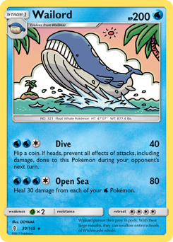 Wailord card art