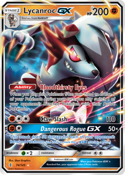 Lycanroc GX — SM - Guardians Rising